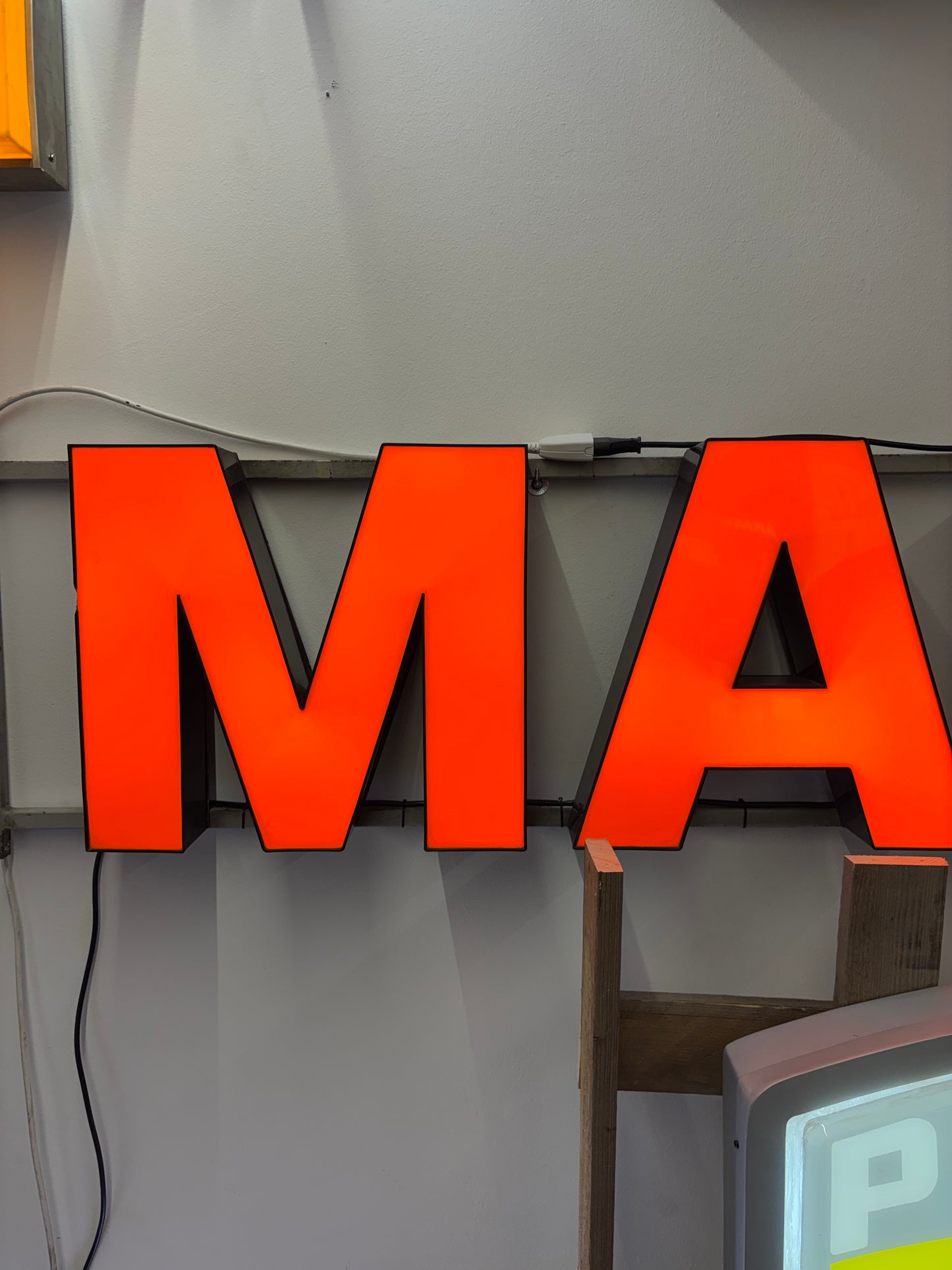 Insegna luminosa originale - Macelleria