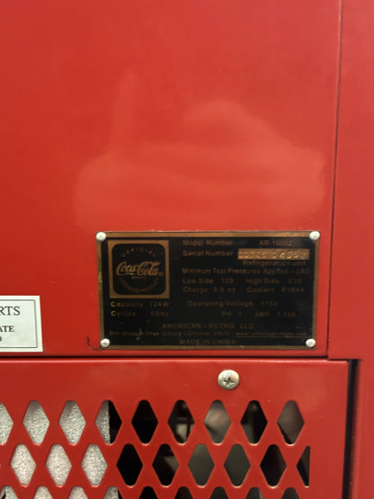 Pozzetto Coca Cola Americano Originale - 90'