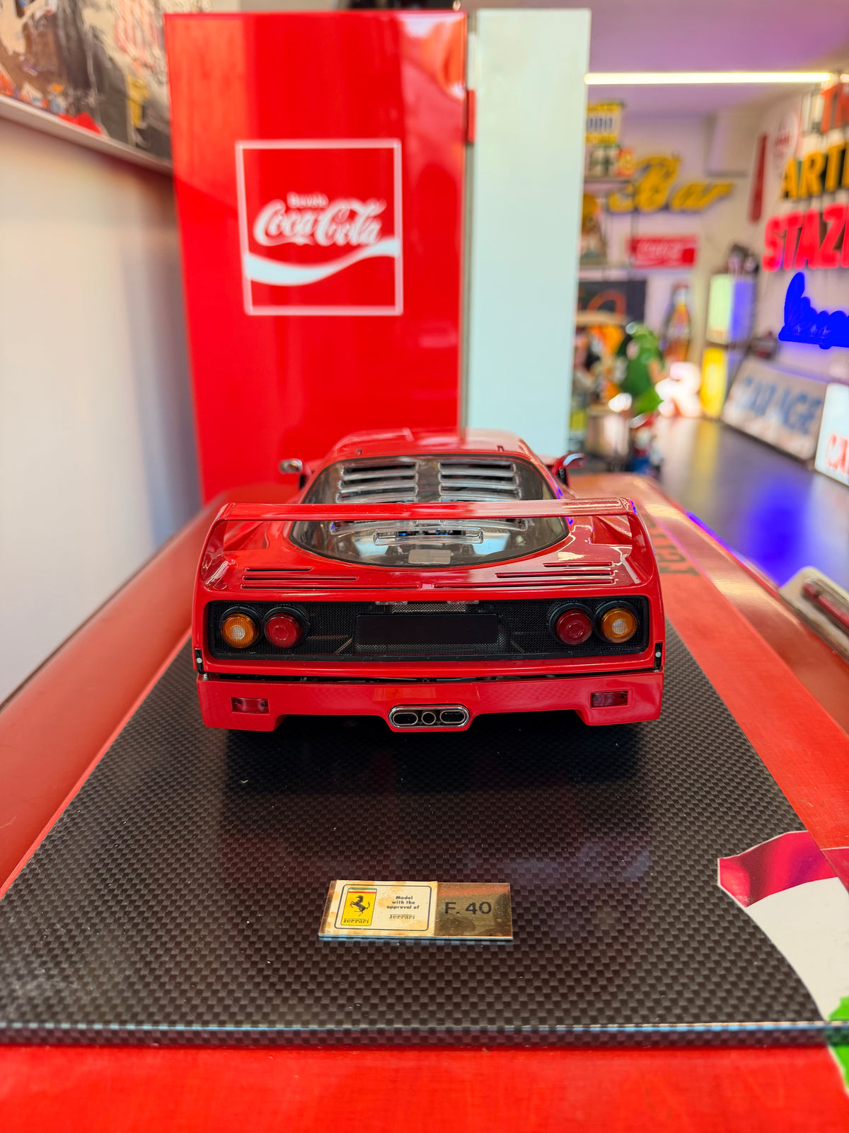 Modellino originale Ferrari F40 scala 1:12