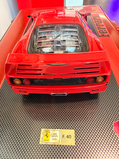 Modellino originale Ferrari F40 scala 1:12