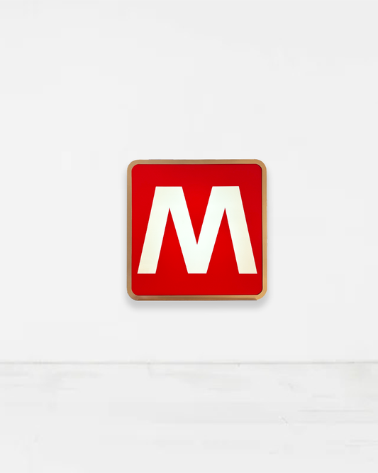 Insegna Luminosa - Metropolitana