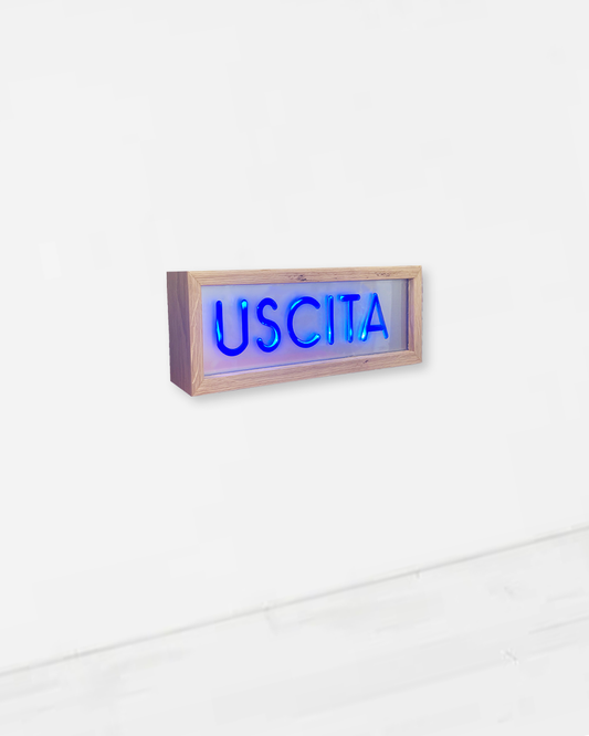 Insegna Luminosa - Uscita