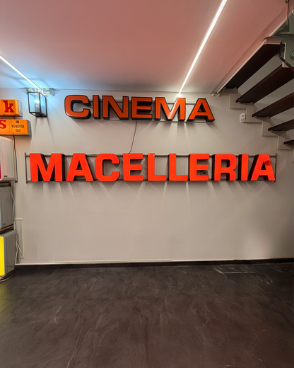 Insegna luminosa originale - Macelleria