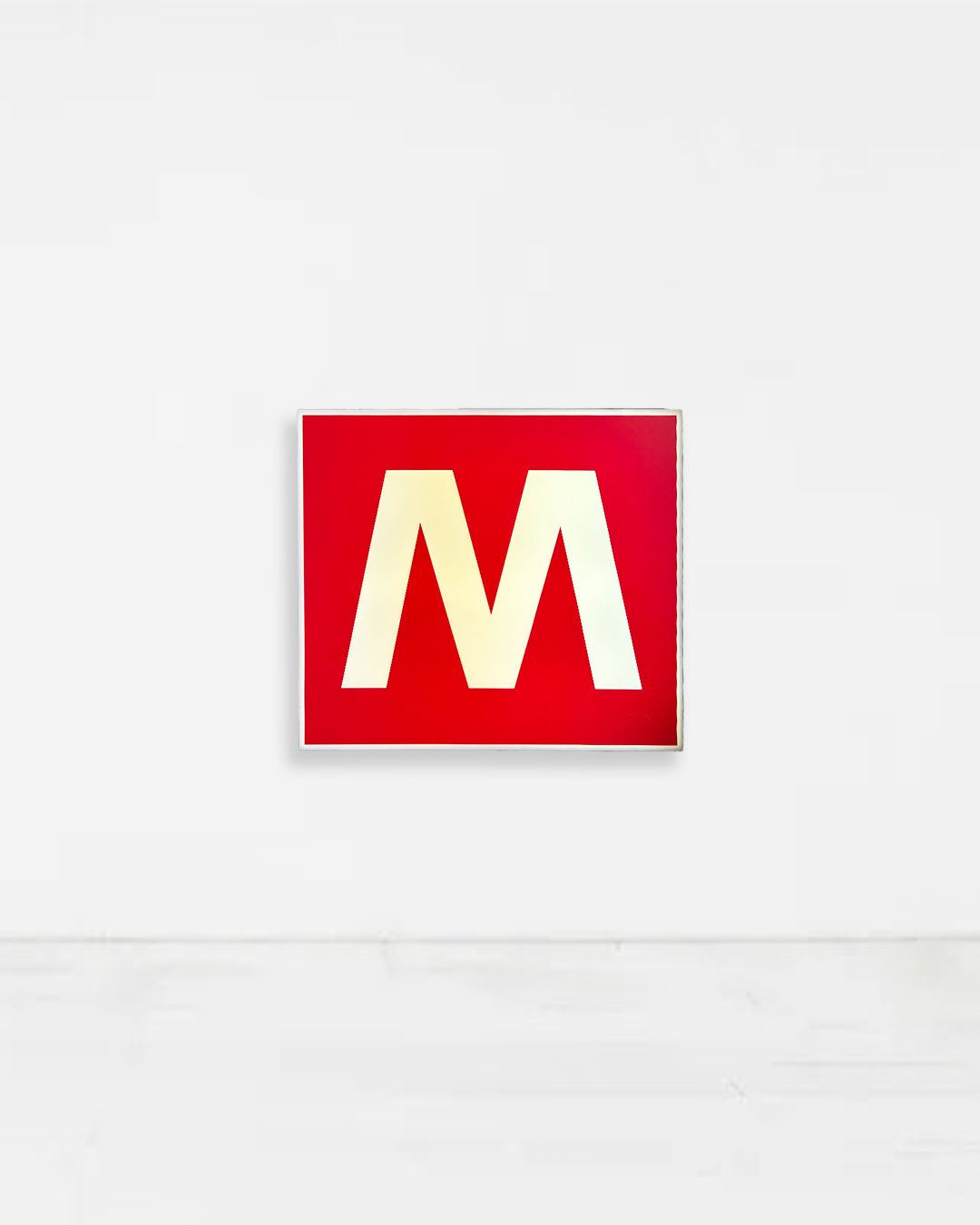 Insegna Luminosa - Metro