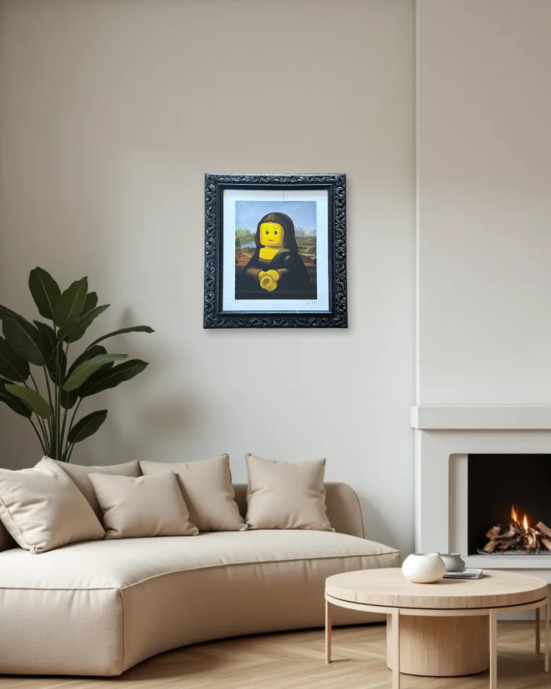 Lego Mona Lisa
