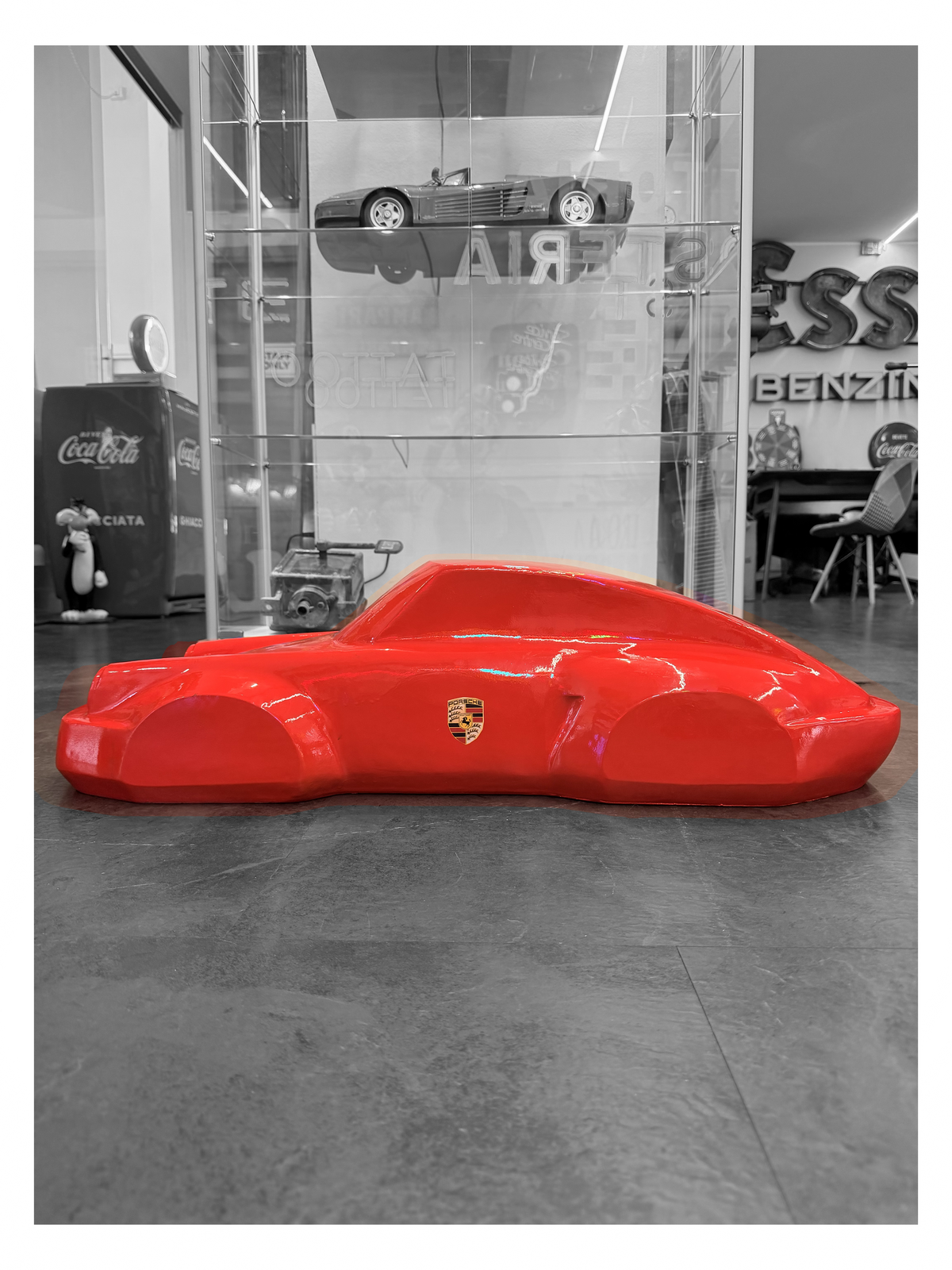 Statua decorativa Porsche
