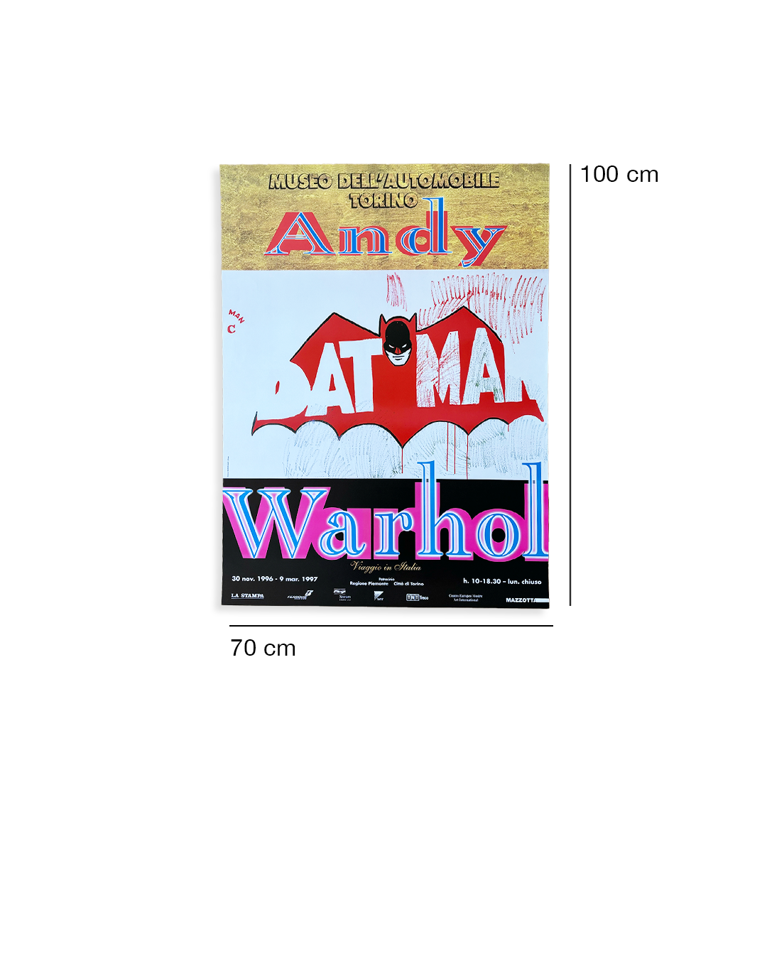 Manifesto Decorativo - Museo Automobile Torino 97'