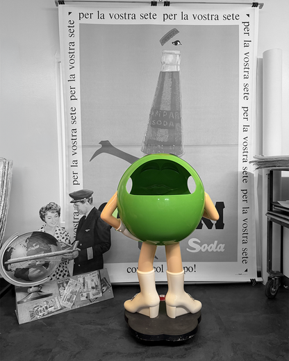 Espositore originale M&m's verde