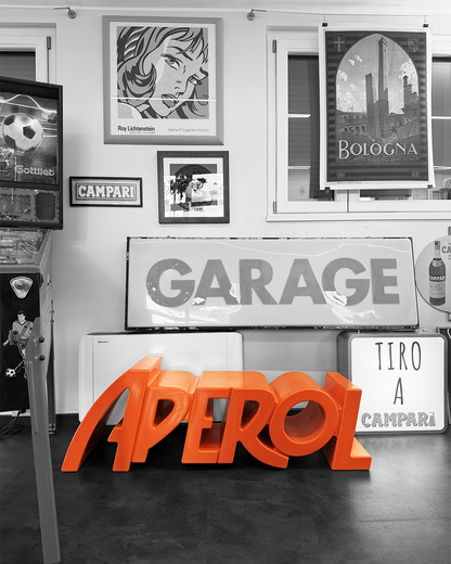Panca pubblicitaria Aperol Spritz
