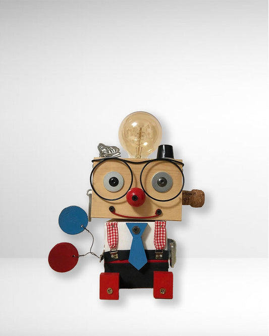 Robot Clown Lamp